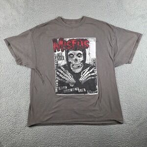 Misfits Friday December 17th Concert Shirt Mens L/XL Gray 2014